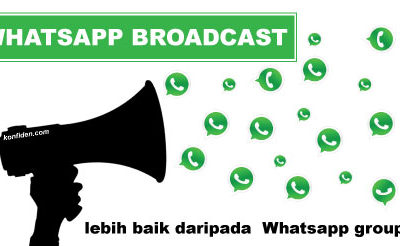 5 sebab Whatsapp broadcast Lebih Baik daripada Whatsapp group